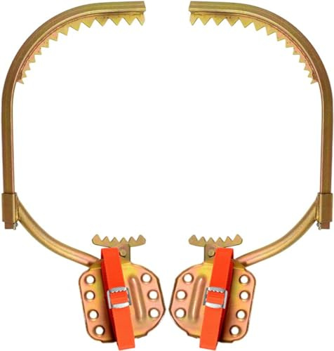 DFANCE Tree Climbing Spikes Baumklettern Werkzeug,Bäume Klettern Steigeisen Baumklettern AusrüStung FußSchnalle Eines Elektrikers Einfach zu Verwenden Leicht zu PflüCkende FrüChte(Size:JKT 250)