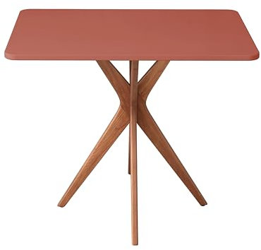 Ragaba JUBI Rechteckiger Esstisch 55x80cm Eiche Dunkel Koralle
