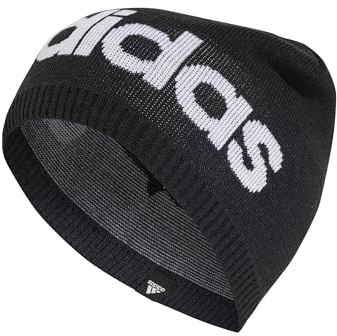 Adidas Unisex Daily Light Beanie, Black/White, M