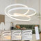 ZMH Hängelampe LED Pendelleuchte Esstisch - Dimmbar Hängeleuchte Modern Esstischlampe 50CM Esszimmerlampe Pendellampe mit Fernbedienung Wohnzimmerlampe Hängend 55W für Wohnzimmer Schlafzimmer Küche