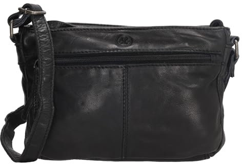 Hide & Stitches Umhängetasche Paint Rock Kollektion - Verstellbarer Schulterriemen, Hauptfach mit Reißverschluss, Praktische Crossbody-Handytasche - Stilvolle Schultertasche für Damen & Herren