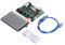 Naroote 3D -Drucker -Steuerplatine, 3D Drucker Steuerplatine Motherboard Modul 1PCS Kompatibel mit MKS Robin Nano V1.2 4tft43 Touchscreen für Druckanwendungen