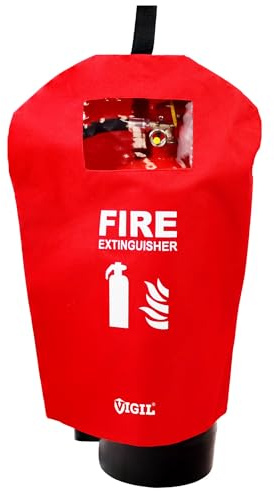 Vigil Fire Extinguisher Cover with Square Window - Medium - 525 x 360mm