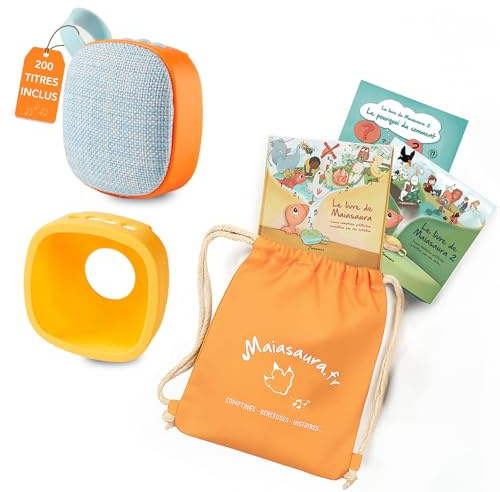 MAIASAURA - Coffret Cadeau Boite à Histoires et Musique pour Enfant