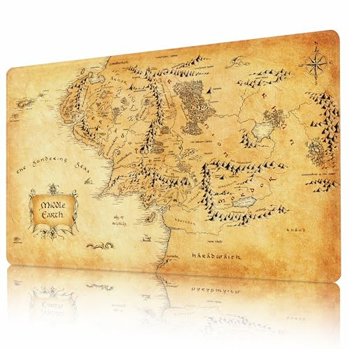 MTG Spielmatte 24 x 14 TCG Karten Spielmatte mit Genähte Kanten | und Glatte Gummioberfläche für Kartenspiele Anti-Rutsch Gaming Spielmatte Kampfspielmatte mit Kostenlose Aufbewahrungstasche