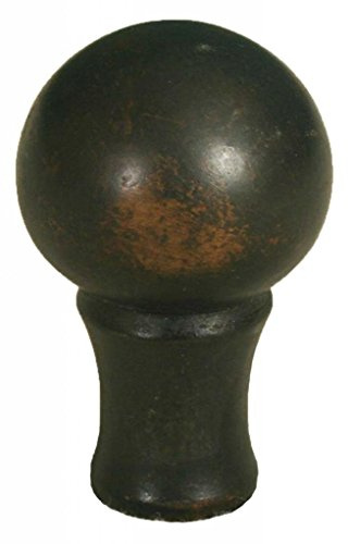Royal Designs Kleine Ball Lampe Kreuzblume, metall, messing antik-optik, 1 Stück