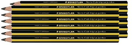 Staedtler Noris 119 Triplus Jumbo Schreiblernstift (Härtegrad HB) 24 Stück