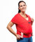 CuddleBug Tragetuch Baby Neugeborene - Elastisches Babytrage Neugeborene ab Geburt & Kleinkinder bis 16Kg - Einfach zu binden (Rot/Red)