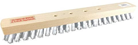 BECO Schrubber PPN weiß 40cm Holzkörper roh 5-reihig