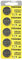 Toshiba CR2025 3 Volt Lithium Coin Battery (5 Batteries)