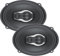 Hertz MPX 690.3 – Coppia Altoparlanti Coassiali 3 Vie 6x9, 260W Picco, 4 Ohm, Cono in Carta Pressata con Fibre di Cotone, Tweeter e Supertweeter in Tetolon, Griglie Incluse