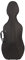 Cellokoffer Schaumstoff Classic 1/2 schwarz-beige M-Case