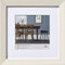 walther design Cadre Photo Blanc 40 x 40 cm avec Passe-Partout, Cadre en Bois Fiorito EF440W