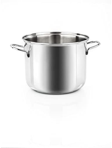 Pentola Bonita 16cm, Argento, Lucidato, Acciaio Inossidabile, Senza Coperchio, Pentola, Cucina, Barazzoni