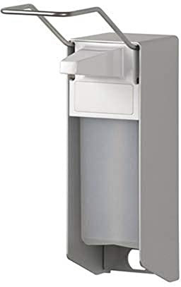 ALLCARE 2110911 MediQo-line TLS 26 A/25 Seifen- und Desinfektionsmittelspender Aluminium, 500ml langer Hebel