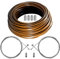 cyclingcolors Kit Cavo Tubo Freno in Teflon per Bicicletta, Marrone, Taglia unica
