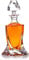 polar-effek Whiskyflasche Karaffe Whiskey Dekanter mit Glass Verschluss 800ml für Rum, Scotch, Cognac - Geschenk-Idee für Männer- mit Geschenkbox