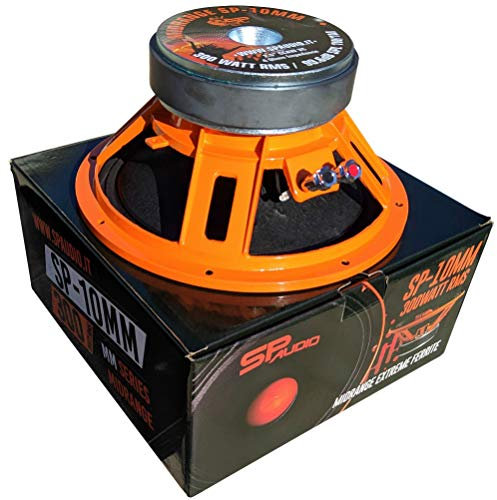 SP Audio SP10MM altoparlante diffusore medio basso midrange 25,00 cm 250 mm 10 diametro 300 watt rms 600 watt max 4 ohm sensibilità 99.6 db, 1 pezzo