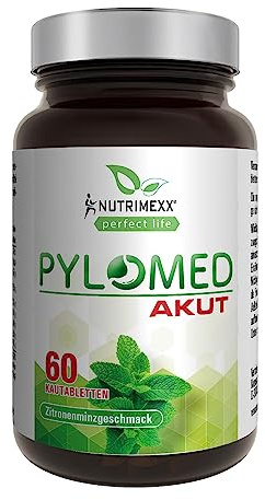 Pylomed Akut 60 Kautabletten mit Lactobacillus reuteri gegen Helicobacter pylori
