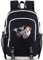 Roffatide Anime My Hero Academia Izuku Midoriya Ochaco Uraraka Minoru Mineta Laptop Backpack with USB Charging Port & Headphone Port