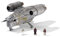 Star Wars Micro Galaxy Squadron SWJ0021 - Razor Crest, offizielles 20 cm Fahrzeug mit Figuren