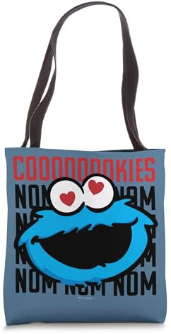 Sesame Street Cookie Monster Coooooookies Tote Bag