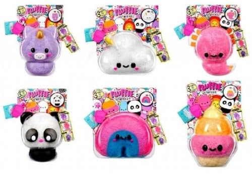 MGA Entertainment Fluffie Stuffiez Gran Peluche Coleccionable - Unboxing Sorpresa con ASMR Fidget DIY, Piel de la Que se Puede Tirar, Pelusa Ultrasuave - Ideal para Niños y Niñas a Partir de 4 Años