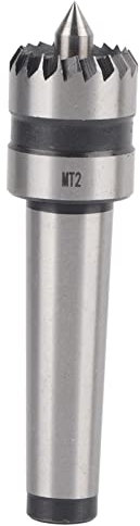 Wood Lathe Center and Turning Tool – Heavy Duty Metal Lathe Tailstock Center for Wood and Metalworking (MT2 Compatibility)