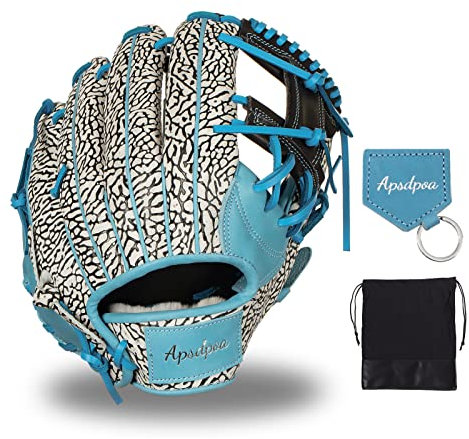 Apsdpoa Baseball-Handschuhe, 100 % amerikanische Premium-KIP, Herren-Baseball-/Softball-Handschuhe für Erwachsene, Jugendliche, Mädchen, Infielder, Outfielder, 29 cm, 30 cm, 91 cm, Rechtshänder