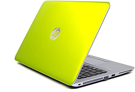Ordinateur Portable 14 pouces, PC Portable, HP Elitebook 840 G3, i5-6200U, RAM 8 Go, SSD 256 Go, Clavier AZERTY Rétroéclairé, Laptop Windows 10, Garantie 2 Ans (Reconditionné) (Lime Green)