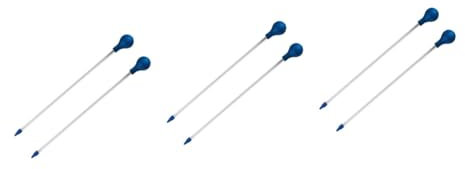 Housoutil 6piezas Coral Feeder Tubo para Fertilizante Líquido Acuarios De Peces y Corales De Arrecife