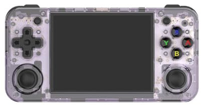 RG35XX H Retro Handheld Spielkonsole 64G mit 4800 Spielen, 3,5-Zoll-IPS-Bildschirm Linux System Horizontaler Retro Arcade Handheld Emulator Videospieler für Spieleliebhaber
