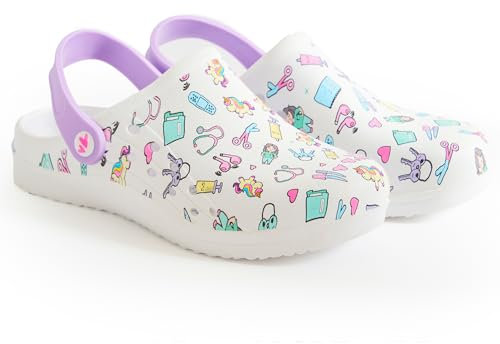 Nurse is Love Zuecos Sanitarios - Calzado de Trabajo para Enfermería | Regalos y Accesorios