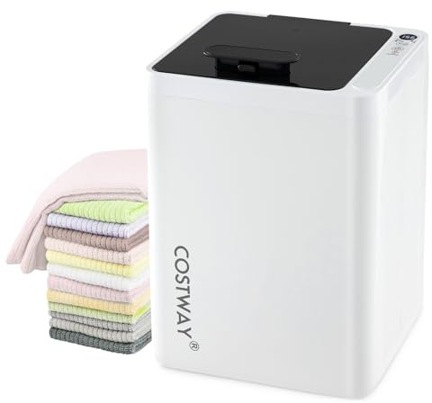 COSTWAY Towel Warmer Bucket, 23L Large Electric Towel Heater with 0-90min Timer, Overheat Protection, Auto Shut Off & Fragrant Disc, Bathroom Spa Luxury Hot Heated Towel Bucket for Bathrobes Blankets