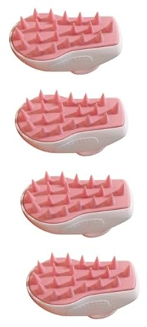 PACKOVE 4stücke Scalp Massaging Scrubber Shampoo-bürste Und Kopfhautmassage Für Entspannendes Haarewaschen Und Gesunde Kopfhautpflege