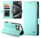 for iPhone X/iPhone Xs Case Leather, iPhone X/iPhone Xs Phone Case Painted Leather Shockproof Full Protection Book Wallet Flip Folio Cover with Inner Magnetic Kickstand,Butterfly tree