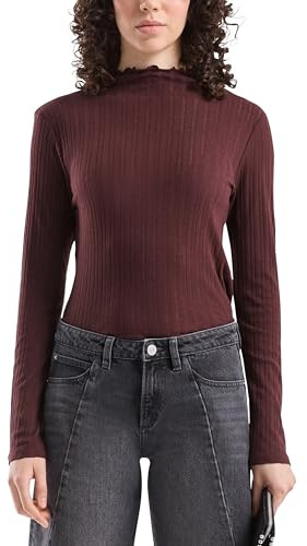 QS Shirt mit Ajourmuster