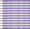 STABILO - Dreikant-Buntstift - Trio dick - 12er Pack - blauviolett