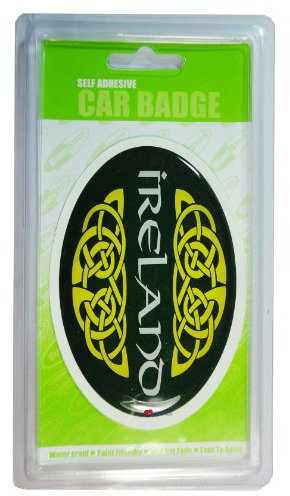 Irish Celtic Oval Car Sticker