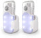 Xtralite Nitesafe Duo Rechargeable Night Light & LED Torch – Automatic Power Failure Light with Motion Sensor, Dual Night Light Modes, Wireless Induction Charging - Twin Bundle