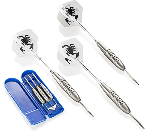Unicorn, Recreational Steel 600 Dart Set with Tips, Barrels, Shafts, Flights, and Flight Protectors