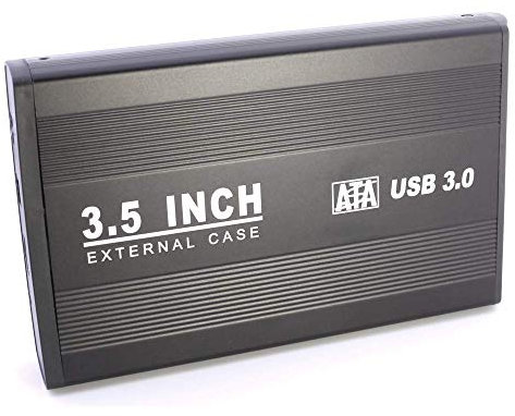 3.5 Inch SATA Hard Drive Enclosure USB 3.0 High Speed External Case - axGear