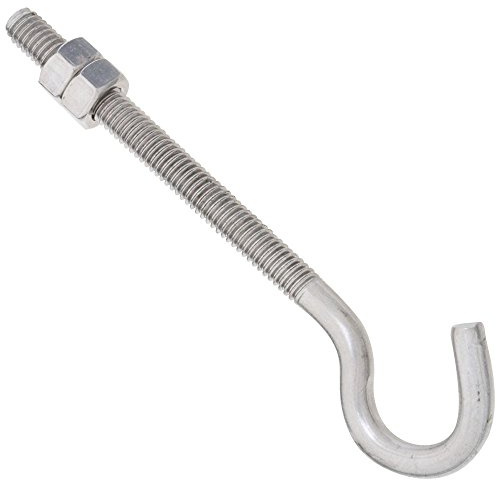 National Hardware N221-713 2163BC Hook Bolt in Stainless Steel 5/16 x 5