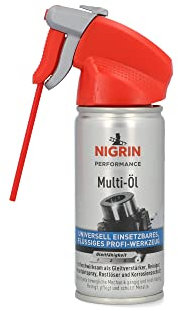 NIGRIN HyBrid Multi-Öl, reinigt, pflegt und schützt Metalle, verdrängt Feuchtigkeit, 100 ml