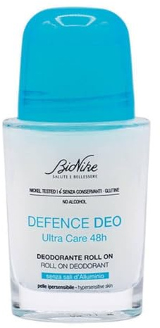 Defence deo roll-on senza sali d'alluminio 50ml