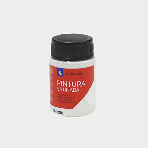 La Pajarita 112122 Pintura para Decoración y DIY, Satinada, 1, Gris Plata
