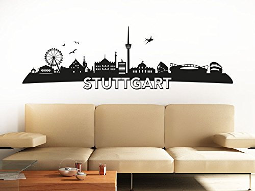 KLEBEHELD® Wandtattoo Stuttgart