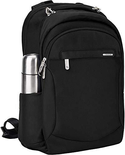 Travelon Anti-theft Classic Large Backpack, Unisex-Erwachsene Daypack, schwarz (schwarz) - 43114 500