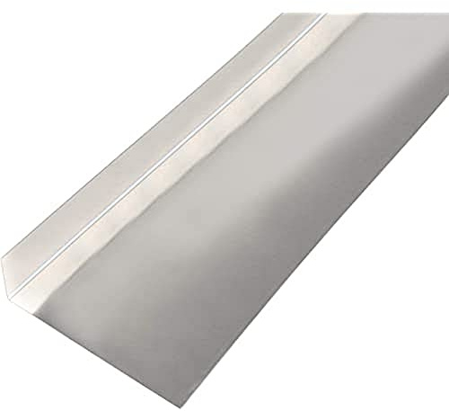 Alberts 462925 Glattblech | gekantet, L-Form | Aluminium, natur | 1000 x 96 x 28 mm