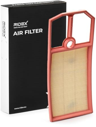 RIDEX 8A0045 Luftfilter Kompatibel mit VW Golf 4 Schrägheck 1J1 Golf 5 Schrägheck 1K1 POLO 9N GOLF PLUS 5M1, 521, FIAT Ducato Kastenwagen 250, 290